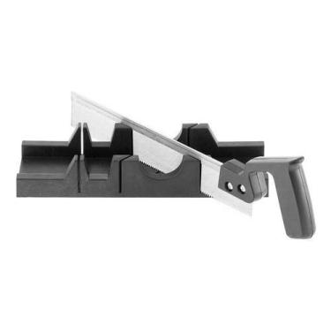 Imagem de Caixa Plástica Meia Esquadria 300x95mm Com Serra 300mm - Sparta