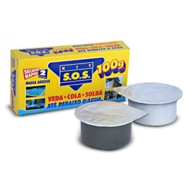 Imagem de Kit Massa Epóxi 100g - Kit SOS - Kit S.O.S. Vedatudo