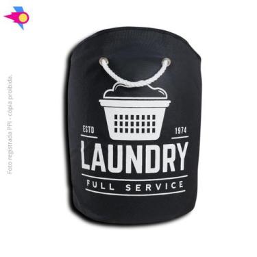 Imagem de Cesto de Roupa Laundry com Alça 15L - Secalux