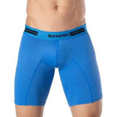 Imagem de Cueca boxer long leg comprida anti assadura treino corrida escolha a c