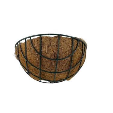 Imagem de Vaso Fibra De Coco Meio Vaso Parede 25cm - FLOA FULL