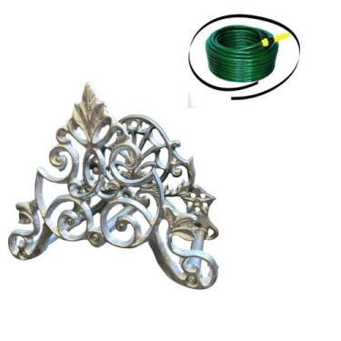 Imagem de enrolador de mangueira Para Parede Clássico escovado - Funditex