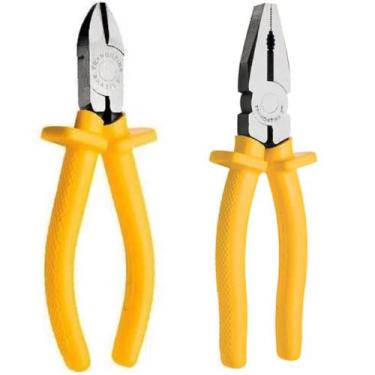 Imagem de Kit Alicate Universal + Alicate Corte Diagonal Isolado 1000v - Tramont