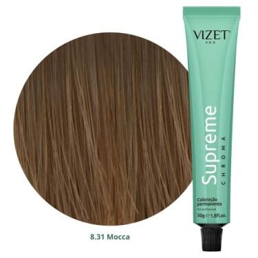 Imagem de Coloração Supreme Chroma 8.31 Mocca 50gr Vizet