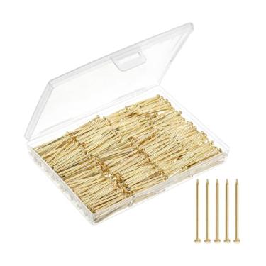 Imagem de Mr. Pen - Pregos de ferragem, 450 peças, 3,5 cm, ouro, pregos pequenos para pendurar imagens, pregos de acabamento, pregos de parede para pendurar, pregos de pinos, pregos de ferragens, pregos