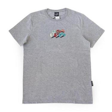Imagem de Camiseta Santa Cruz Journey - Cinza Mescla-Masculino