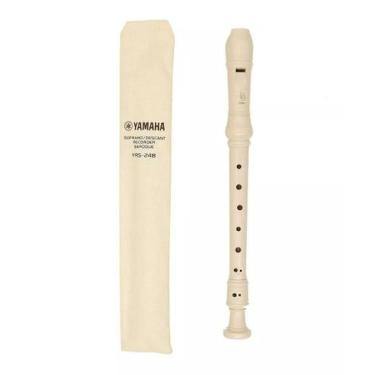 Imagem de Flauta Yamaha Doce Soprano Barroca YRS24B