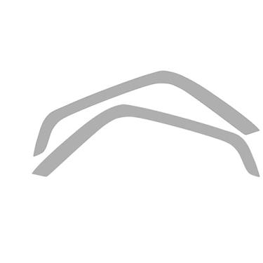 Imagem de Vicrez Paint Protection PPF Pre-Cut Kit, Wheel Lip Front, Driver and Passenger vpp4887 Compatible with Jeep Wrangler 2D SUV 2003-2006