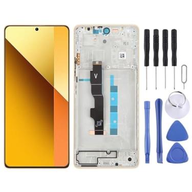 Imagem de tela Para Xiaomi Redmi Nota 13 5G Digitador de tela LCD de material AMOLED original com quadro com quadro substituição da tela