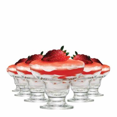 Imagem de Taças de Vidro Cancun Sobremesa 300ml 6 Peças  Ruvolo