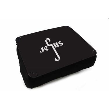 Imagem de Almofada Bandeja para Notebook Laptop Estampas Evangélico Católico - D