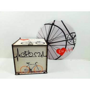 Imagem de Kit Presente para Ciclistas com Mouse pad + caixa presente Art Bike - 