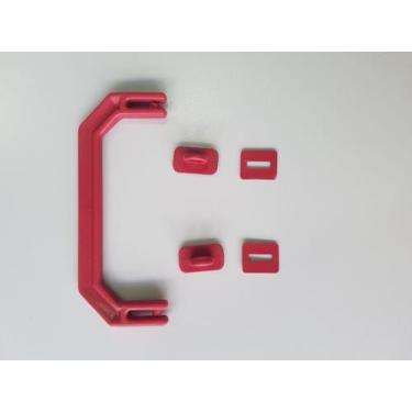 Imagem de Kit Alça para Maleta Executiva Vinho - 10 unidades - Alças