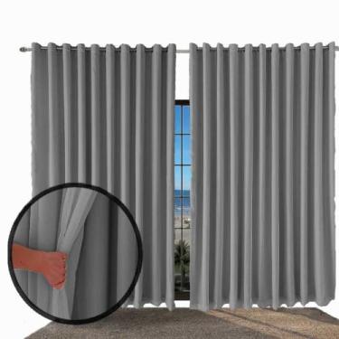 Imagem de Cortina Blackout com Voil Quarto/ Varão 4,00 X 2,50 paris - Bravin Cor