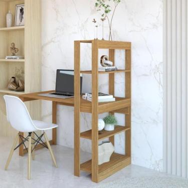 Imagem de Escrivaninha com estante many - PIPPAWEB, FREIJÓ