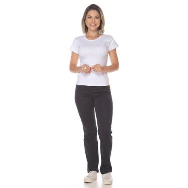 Imagem de Calça bailarina helanca - Demorgan Uniformes, Preto, EGG