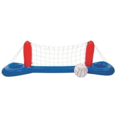 Imagem de Rede de Vôlei Inflável Piscina Bestway com Bola