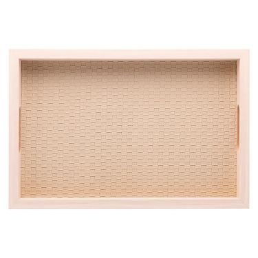 Imagem de Bandeja Retangular em MDF 30x4x20cm 5675 - Lyor