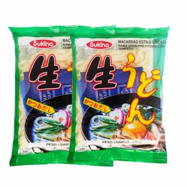 Imagem de Macarrão Udon Pré Cozido Com Tempero 200g  (Kit com 2) Sukin - Sukina