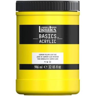 Imagem de Tinta Acrílica Liquitex Basics 946ml 160 Cad Yellow Light