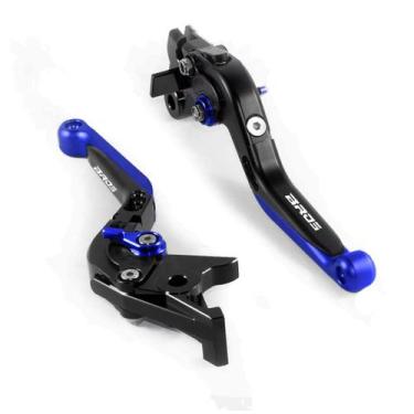 Imagem de Manete Esportivo Extensível Nxr 125 150 160 Laser Bros moto - NoBrand,