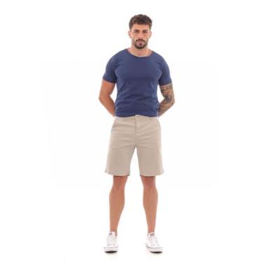 Imagem de Bermuda Masculina Chino 11100 Areia - Consciência, AREIA, 44
