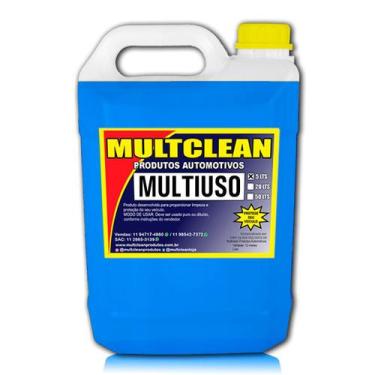 Imagem de Multi Limpador Multiuso Concentrado Automotivo 5l - MULTCLEAN PRODUTOS