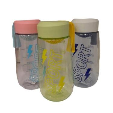 Imagem de Garrafinha De Água Com Filtro Infusor Sport Com Alça 500ML - BDM