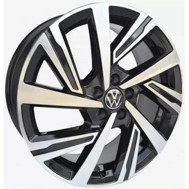 Imagem de Kit 4 Rodas Aro 17 Tala 7 5x112 Jetta Tiguan Golf krmai