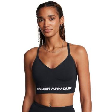 Imagem de Top de Treino Feminino Under Armour Vanish Seamless Low, Preto, M