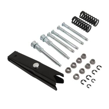 Imagem de Kit de Reparo de Bucha de Pino de Dobradiça de Porta S10 - Ferramenta de Remoção de Pino de Dobradiça de Porta de Caminhão Com Substituição de Mola (Com ferramenta de mola de