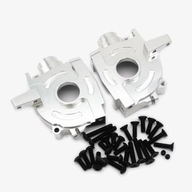 Imagem de Aluminum Front Gearbox Silver for Axial 1/10 Yeti AX80091