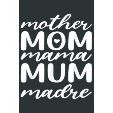Imagem de Family 365 Mother Mom Mama Mum Madre Mother s Day: Lined Journal Mint Notebook 6x9 Inch 120 Pages