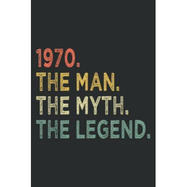 Imagem de Retro Vintage 1970 51St Birthday - 51 Years Old Classic Pretty: HEARTS JOURNAL: 6" x 9", 110 Pages, Lined Journal & Diary for Writing & Notes for Girls and Women, Memo Diary Subject Notebooks Planner.