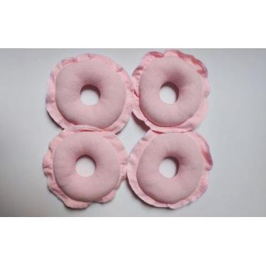 Imagem de Rosquinhas protetoras seios feridos - amamentação sem dor - 2 pares - 