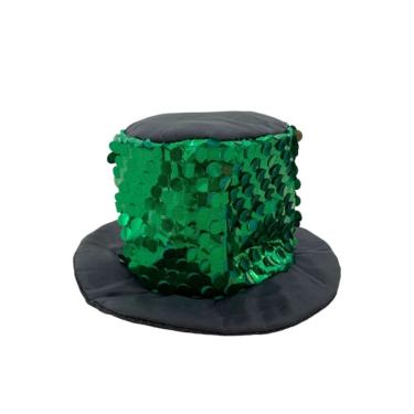 Imagem de Mini Cartola Paete Verde Festa De Carnaval