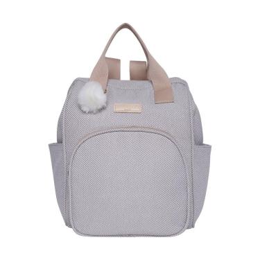 Imagem de Mochila Maternidade Pirulitando Baby Nuvem De Algodão Cinza