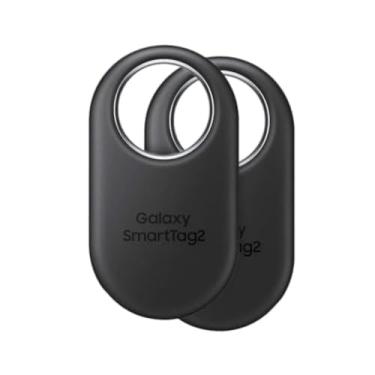Imagem de SAMSUNG Smarttag2 (2023) Bluetooth + Uwb, Ip67 Resistente À Água E Poeira, Localizável Por Aplicativo, Bateria Com Duração De 1,5 Ano (Pacote Com 2) - Preto