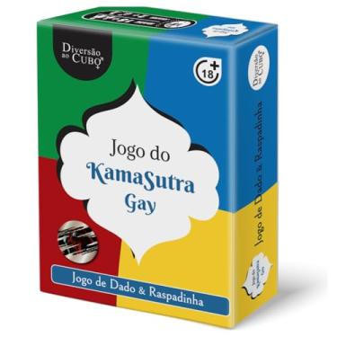 Imagem de Jogo Kama Sutra Gay Jogo de Dados e Raspadinha Diversão Homo - Kamasutra Erótico Sex Shop