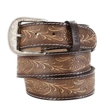 Imagem de Cinto Country Estilo Cowgirl Floral Feminino Sertanejo Rural - Pampas 