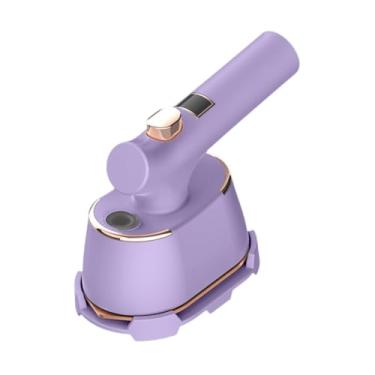 Imagem de Ｂｅｓｇａ Viagem portátil a vapor a vapor de ferro Mini seco e elétrico Ferro a vapor para roupas para vestir hotel Home Business Travel, Roxo