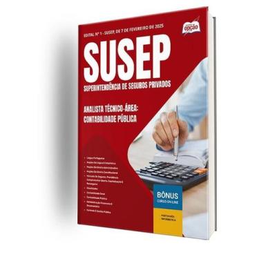Imagem de Apostila Susep 2025 Analista Técnico Área: Contabilidade - Apostilas O