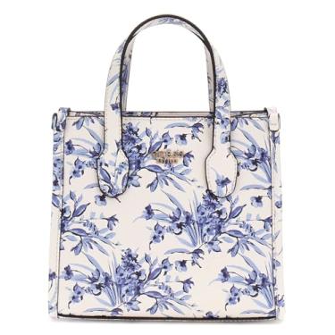 Imagem de GUESS Mini bolsa Silvana com 2 compartimentos, floral multi, Floral multi, One Size