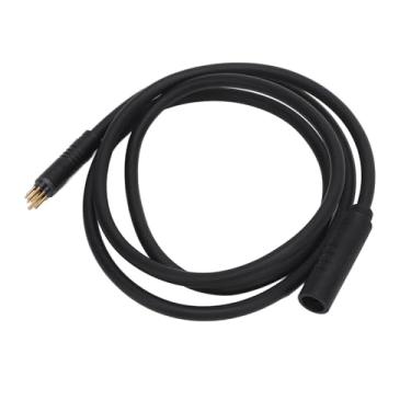 Imagem de Fio de Motor de Scooter Elétrico de 130cm, Conector de Prova de água de 9 Pinos, Cabo Feminino para Macho, 54,3 Polegadas de Comprimento, Compatível Com a Maioria Dos Ciclos