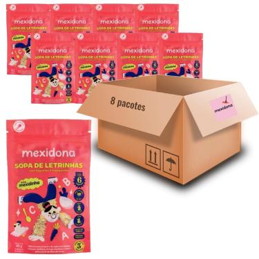 Imagem de Kit 8Und Sopa De Letrinhas Legumes E Frango Mexidinha 90G