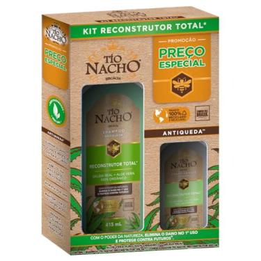 Imagem de Genomma - Kit Tio Nacho Shampoo 415Ml+Cond 200Ml Antiqueda Reconstrutor