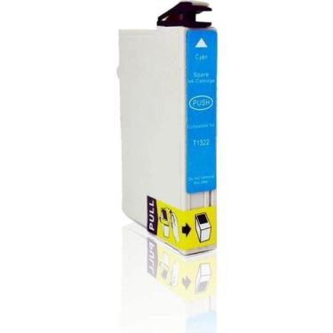 Imagem de Cartucho Tankfull Para Epson T132220 Ciano - N 11 TX 120 NX 125 com 5m