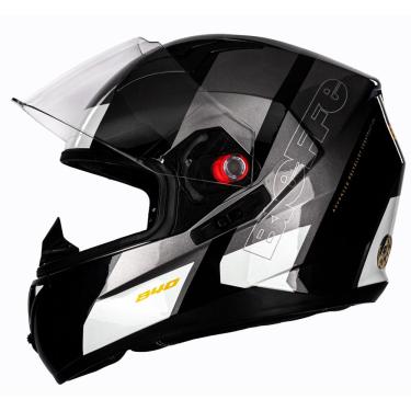 Imagem de Capacete Bieffe B40 Solid Grafite Preto Brilho
