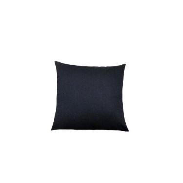 Imagem de Capas Almofadas Tecido Algodão 65x65 Cores Lisas  Nallu Decor, Grafite