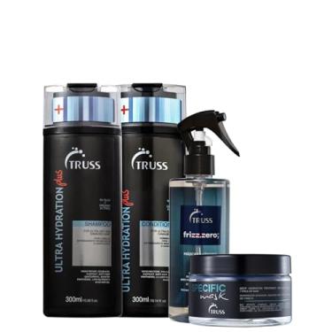 Imagem de Kit TRUSS Ultra Hydration Plus + Frizz Zero + Specific Mask Quarteto (4 Produtos)
